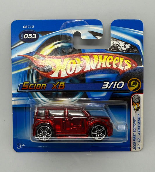 Hot Wheels 2005 First Editions Scion Red X-Raycers 3/10 Collector 053