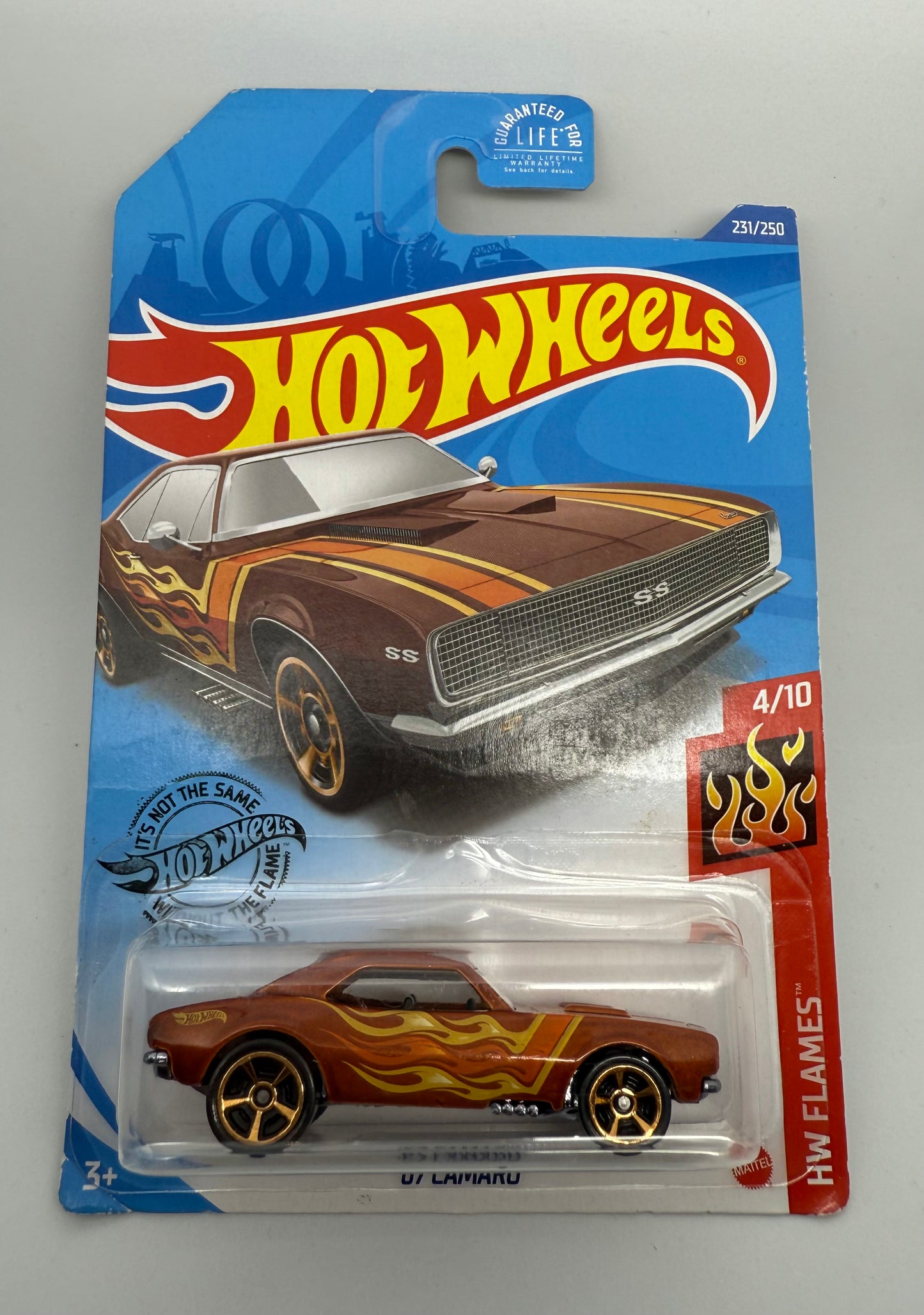 Hot Wheels ‘67 Camaro 2020 HW flames 4/10